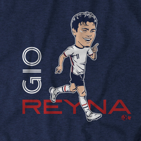 Gio Reyna: Caricature