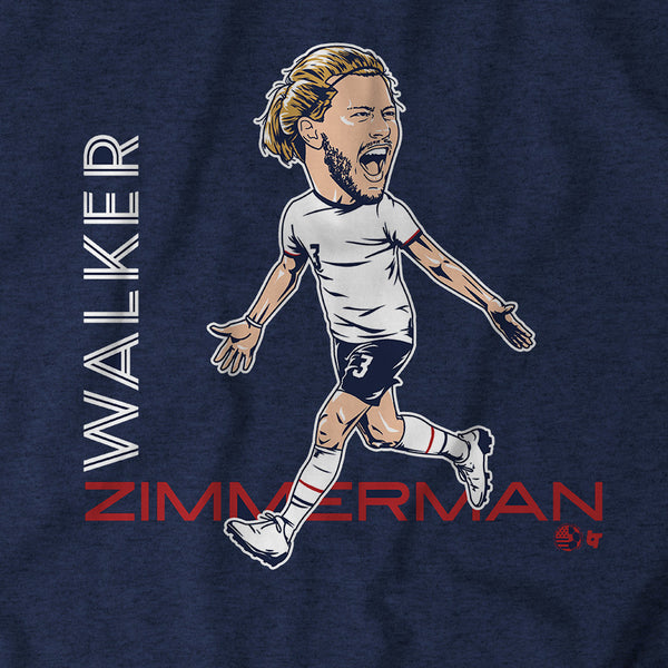 Walker Zimmerman: Caricature