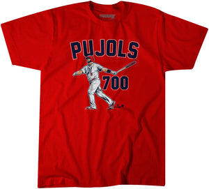 Albert Pujols: 700 Adult T-Shirt