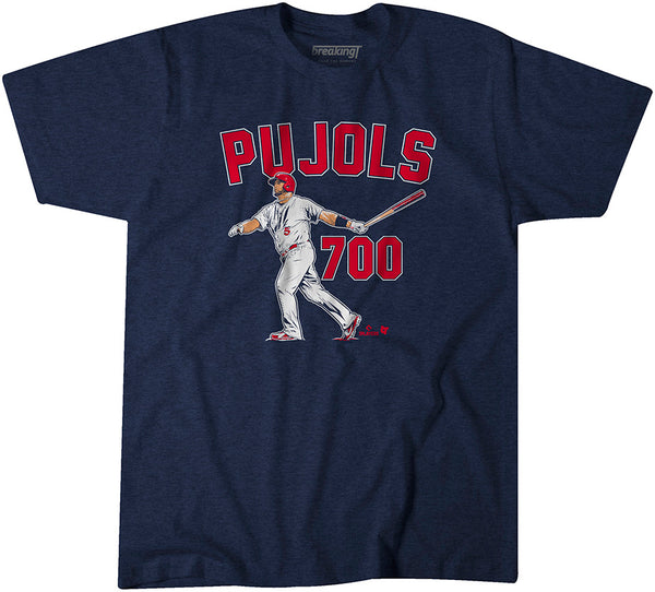 Albert Pujols: 700 Adult T-Shirt