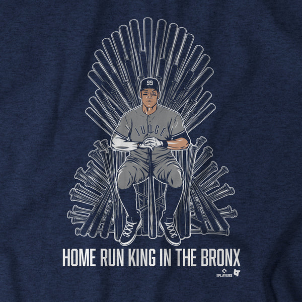 Aaron Judge: Home Run King in the Bronx Adult T-Shirt