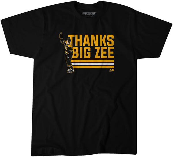 Zdeno Chara: Thanks Big Zee