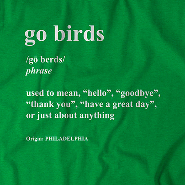 Go Birds Definition