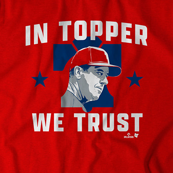 Rob Thomson: In Topper We Trust