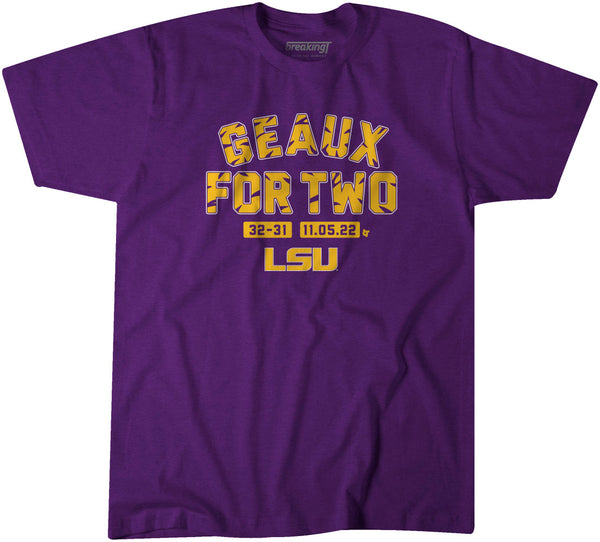 LSU Football: Geaux For Two