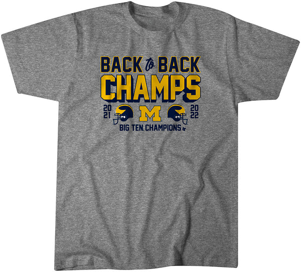 Michigan Football: Back to Back B1G Champs