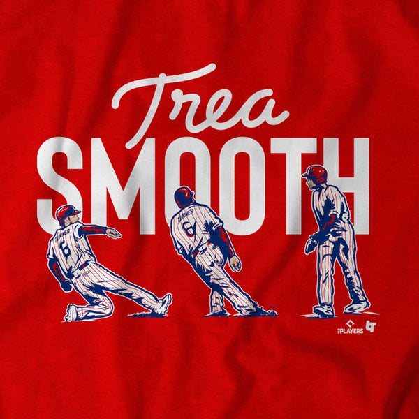 Trea Turner: Trea Smooth Philly Adult T-Shirt