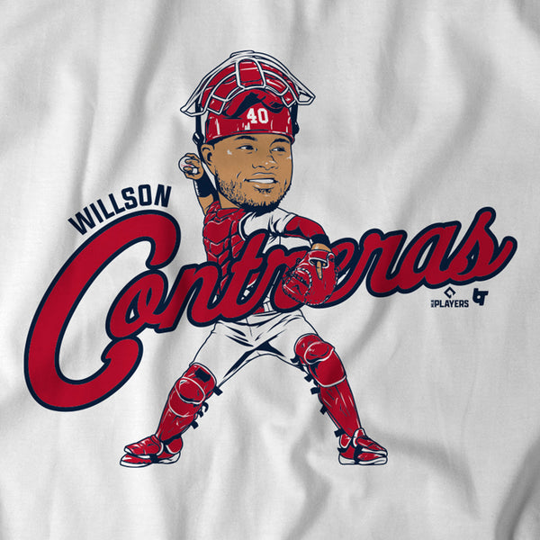 Willson Contreras: Caricature