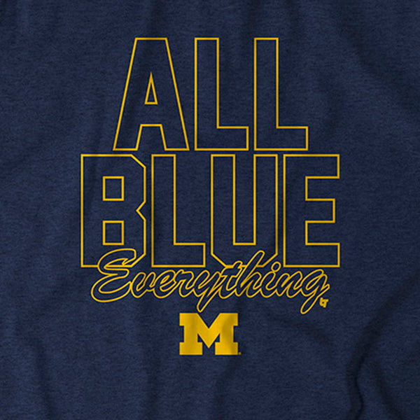 Michigan Football: All Blue Everything