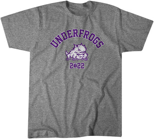 TCU: Underfrogs Football 2022 Adult T-Shirt