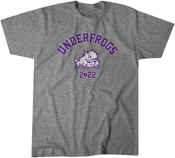 TCU: Underfrogs Football 2022 Adult T-Shirt