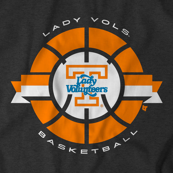 Tennessee Basketball: Lady Vols Classic Circle Adult T-Shirt