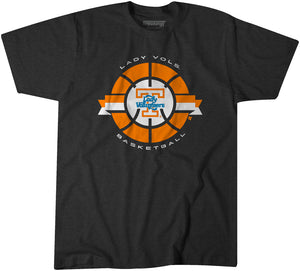 Tennessee Basketball: Lady Vols Classic Circle Adult T-Shirt