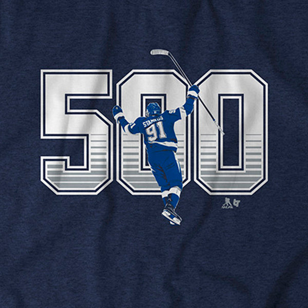 Steven Stamkos: 500 Goals Adult T-Shirt