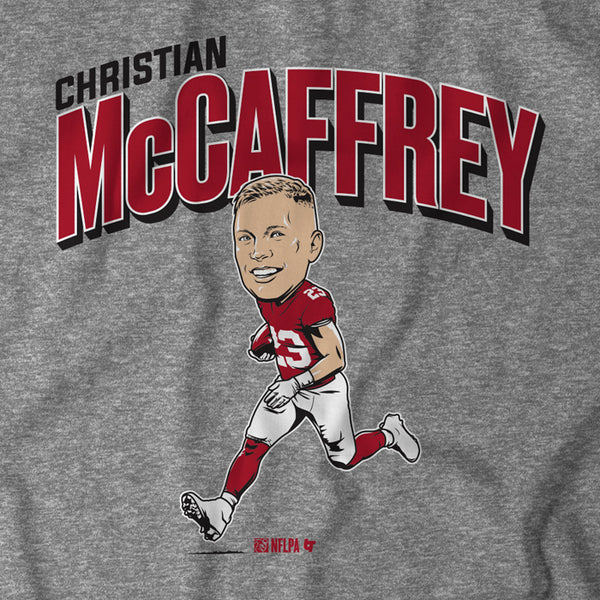 Christian McCaffrey: Caricature