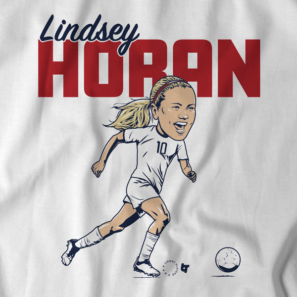 Lindsey Horan: Caricature