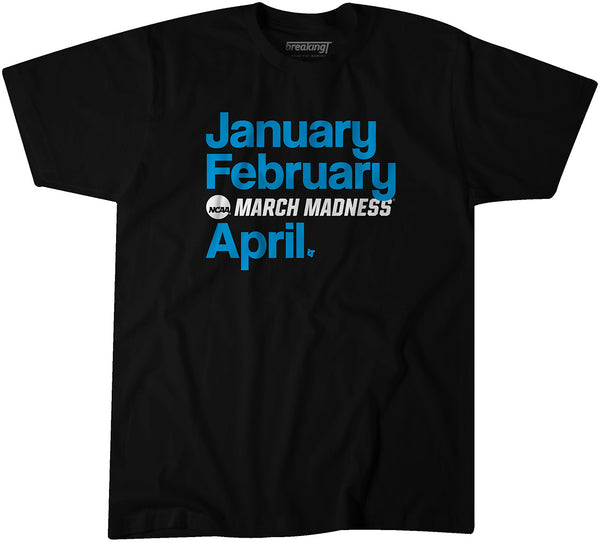 January February MADNESS April