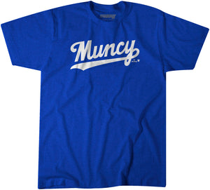 Max Muncy: Los Angeles Text Shirt + Hoodie - MLBPA Licensed -BreakingT