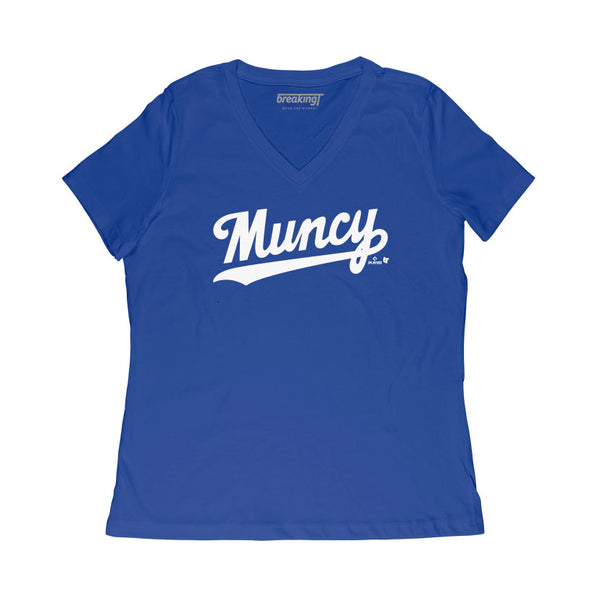 Max Muncy: Los Angeles Text Shirt + Hoodie - MLBPA Licensed -BreakingT