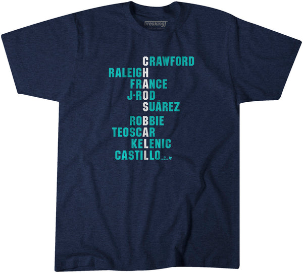 Chaos Ball Names Shirt + Hoodie - Seattle Baseball - BreakingT