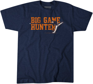 Hunter Brown: Big Game Hunter Shirt, HOU - MLBPA Licensed - BreakingT