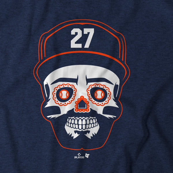 Josá© Altuve: Sugar Skull Shirt, Houston - MLBPA Licensed - BreakingT