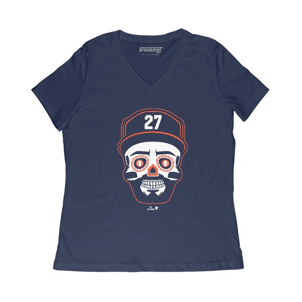 Josá© Altuve: Sugar Skull Shirt, Houston - MLBPA Licensed - BreakingT