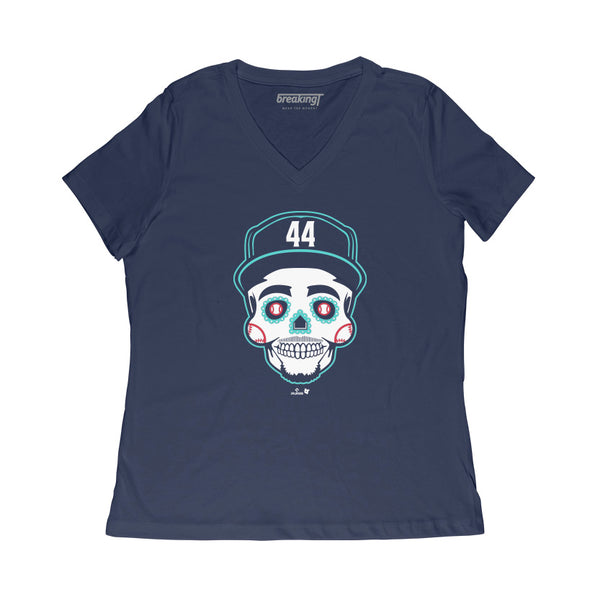 Julio RodrÍguez: Sugar Skull Shirt, Seattle -MLBPA Licensed- BreakingT