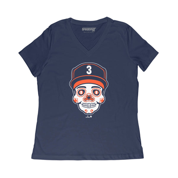 Jeremy Peña: Sugar Skull Shirt, Houston - MLBPA Licensed - BreakingT