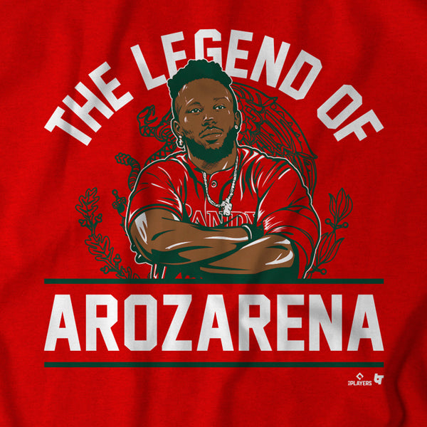 The Legend of Randy Arozarena Shirt, Tampa Bay - MLBPA - BreakingT