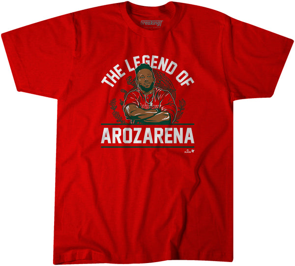 The Legend of Randy Arozarena Shirt, Tampa Bay - MLBPA - BreakingT