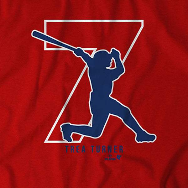 Trea Turner 7: Philadelphia Shirt + Hoodie - MLBPA Licensed -BreakingT