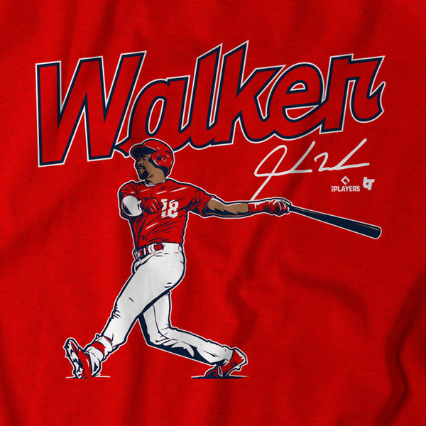 Jordan Walker Swing Shirt, St. Louis - MLBPA Licensed - BreakingT