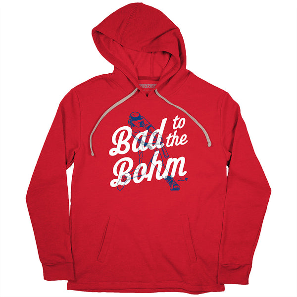 Alec Bohm: Bad to the Bohm Shirt, Philly - MLBPA Licensed - BreakingT