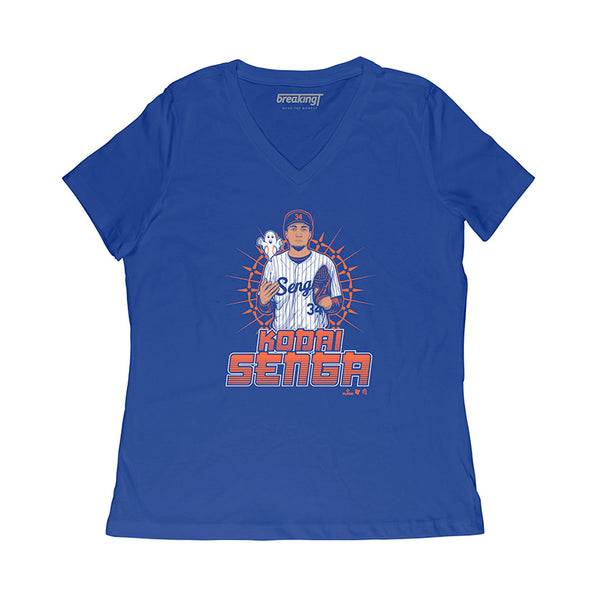 Kodai Senga: Ghost Fork Shirt - MLBPA - Athlete Logos + BreakingT