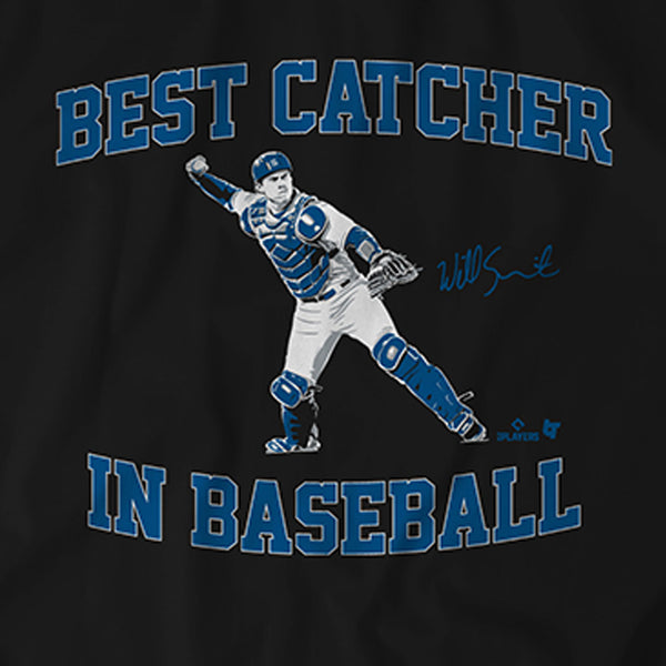 Will Smith Best Catcher in Baseball Shirt, LA-MLBPA Licensed-BreakingT