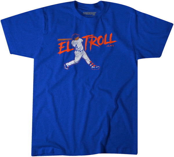 Francisco álvarez: El Troll Shirt - MLBPA - Athlete Logos + BreakingT