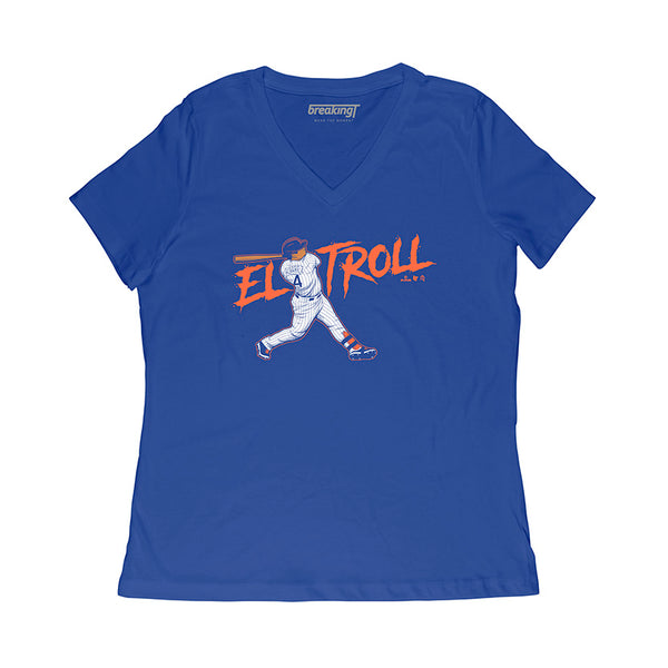 Francisco álvarez: El Troll Shirt - MLBPA - Athlete Logos + BreakingT