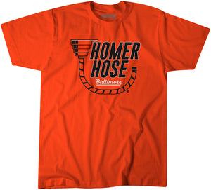 Homer Hose Shirt - Baltimore Baseball - BreakingT