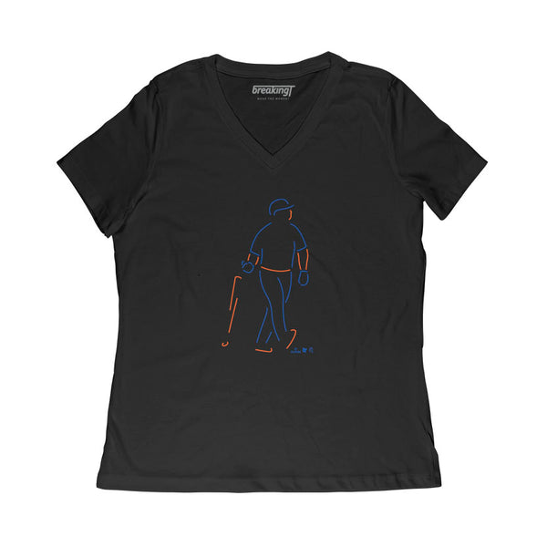 Pete Alonso: Neon Bat Drop Shirt - MLBPA - Athlete Logos + BreakingT