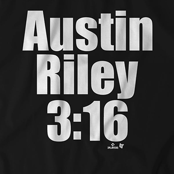 Austin Riley 3:16 Adult T-Shirt