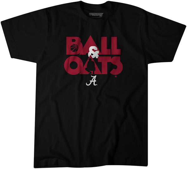 Alabama Basketball: Ball & Oats Adult T-Shirt