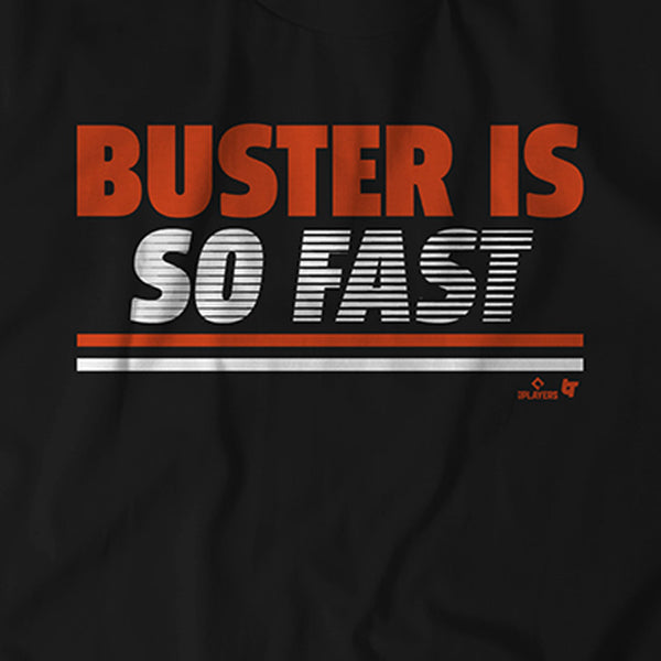 Buster Is So Fast