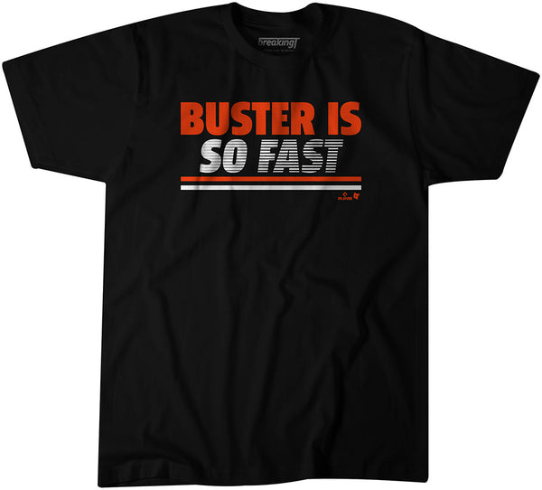 Buster Is So Fast