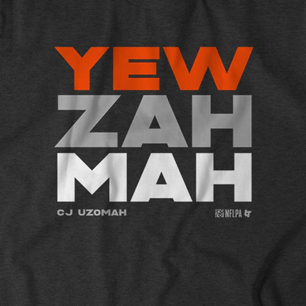 CJ Uzomah: Yew-Zah-Mah Adult T-Shirt