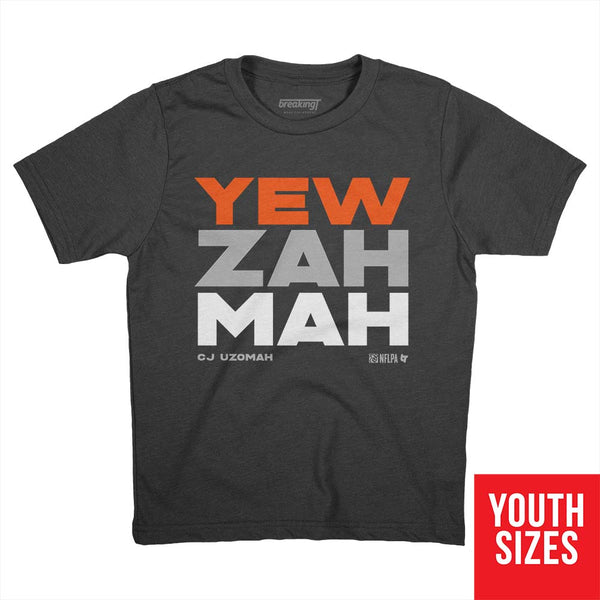 CJ Uzomah: Yew-Zah-Mah Adult T-Shirt