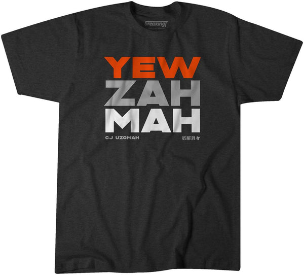 CJ Uzomah: Yew-Zah-Mah Adult T-Shirt