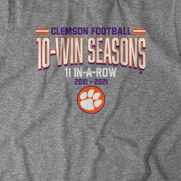 Clemson: 10-Win Seasons