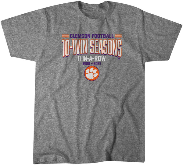 Clemson: 10-Win Seasons