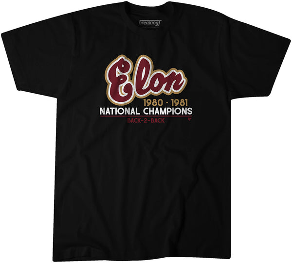 Elon Football: 1980 & 1981 National Champions